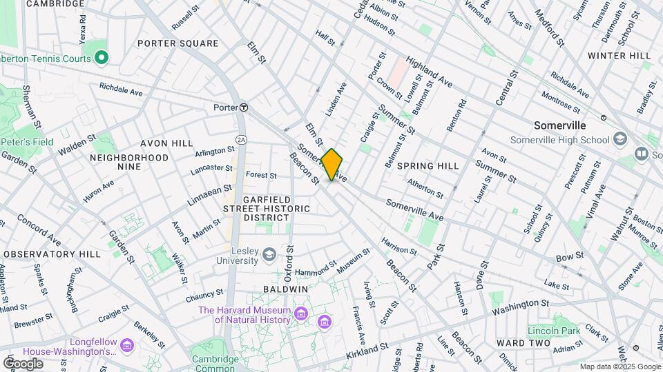 5 Stanford Ter, Unit 1 Map and Location Details