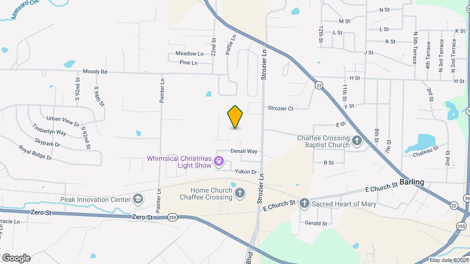 The Cottages at Ashton Map and Location Details