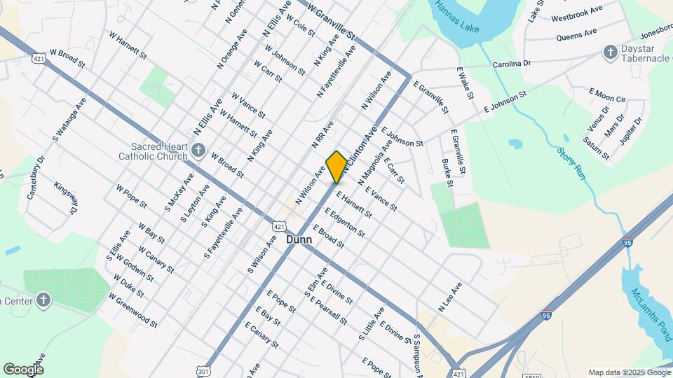 300 N Clinton Ave Map and Location Details