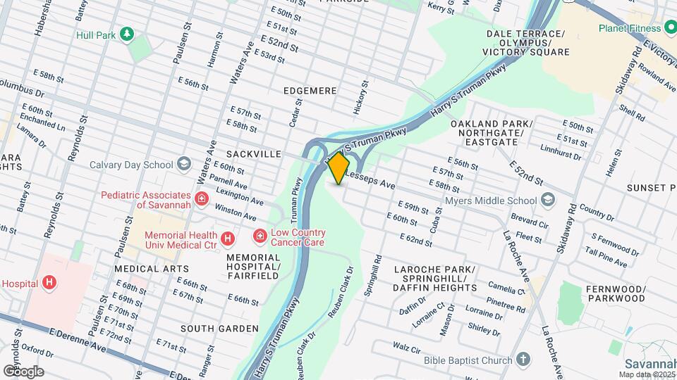 1617 E 59th St Map and Location Details
