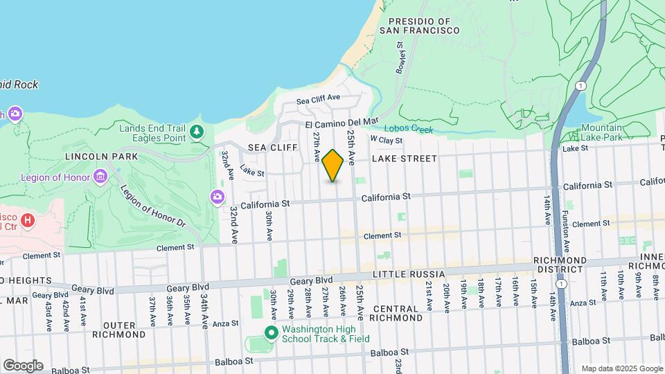 263 26th Ave Mapa y Detalles de la Ubicación