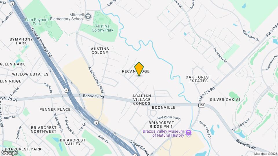 3608 Comanche St Map and Location Details