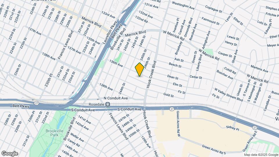 244-47 136th Rd-Unit -1st Fl Map and Location Details