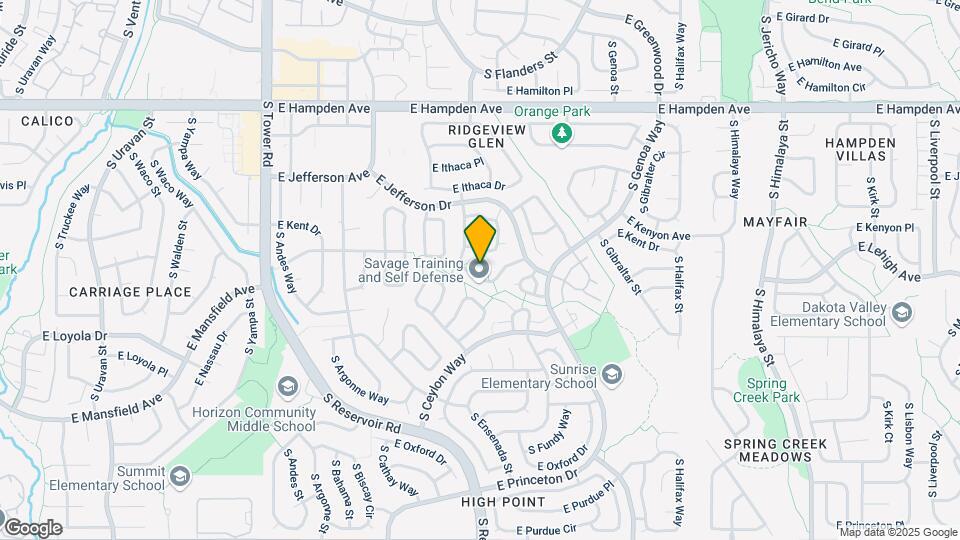 3798 S Ceylon Way Map and Location Details