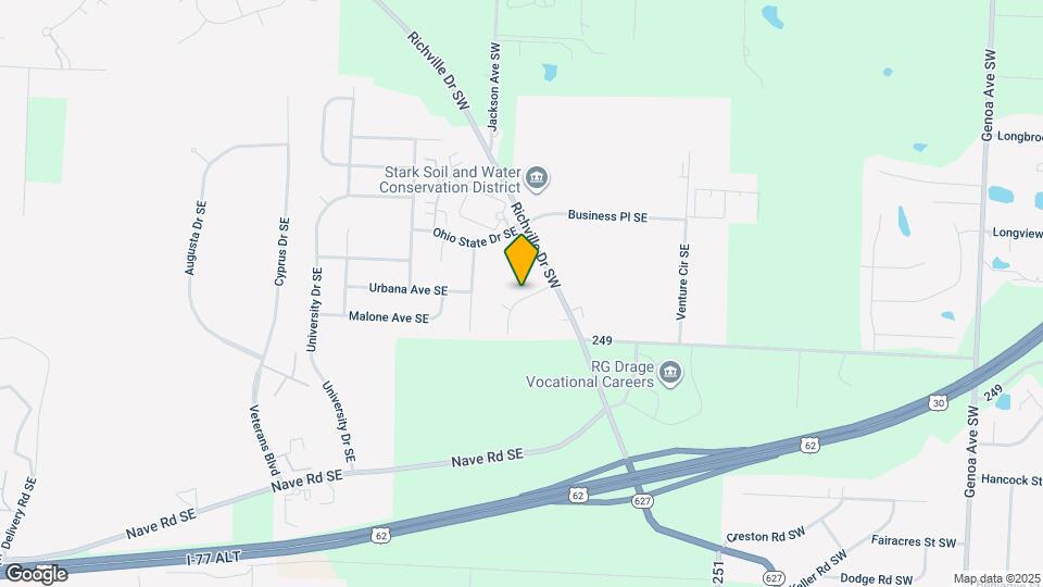 2409 Wittenberg Ave SE Map and Location Details