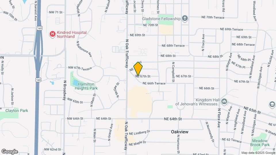 501 NE 67th St Map and Location Details