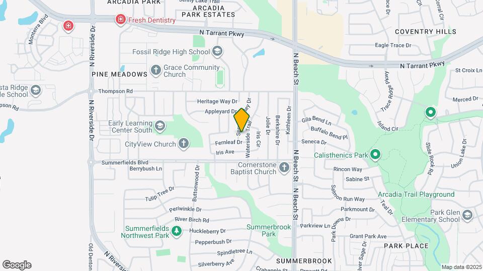 8108 Spruce Valley Dr Map and Location Details