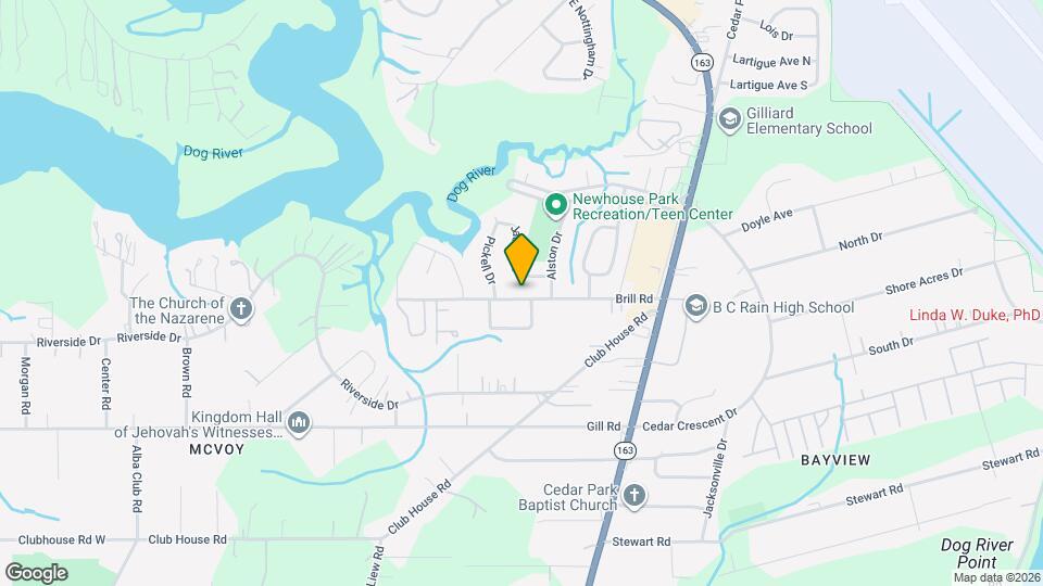 1854 Brill Rd Map and Location Details