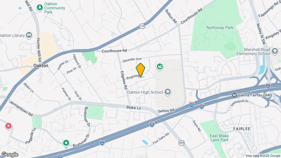 9856 Oakdale Woods Ct Map and Location Details