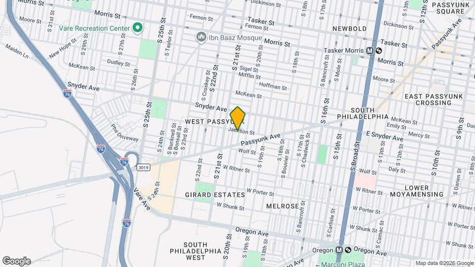 2202 S Woodstock St Map and Location Details