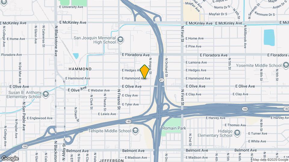 2816 E Hammond Ave Mapa y Detalles de la Ubicación