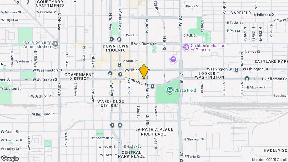 222 E Jefferson St Map and Location Details