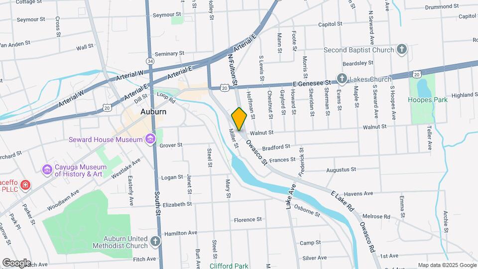 53 Owasco St Map and Location Details