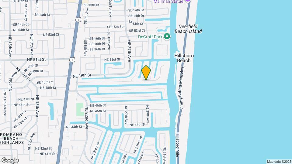 2810 NE 48th Ct Mapa y Detalles de la Ubicación