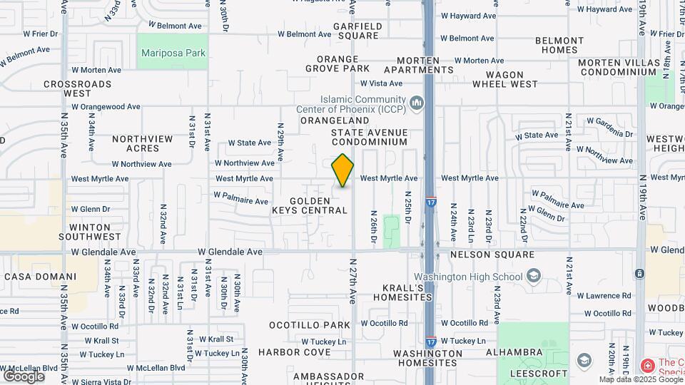 7130 N 27th Ave, Unit 201 Map and Location Details