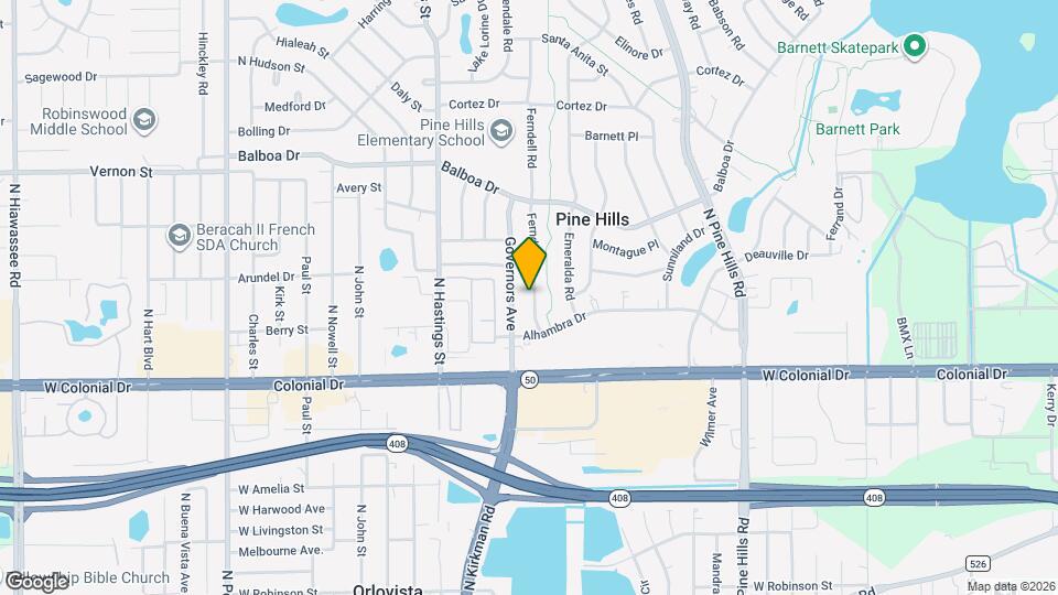 814 Ferndell Rd Map and Location Details