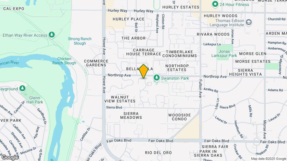 879 Woodside Ln E Map and Location Details
