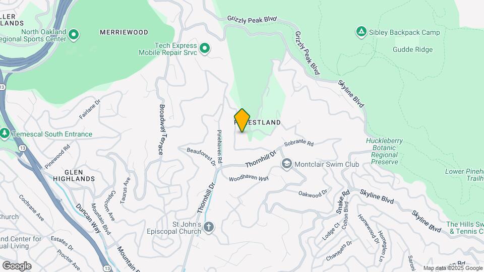 6516 Heather Ridge Way Map and Location Details