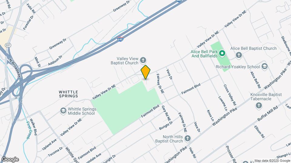 3721 Willow Falls Way, Unit Classic Knox Map and Location Details