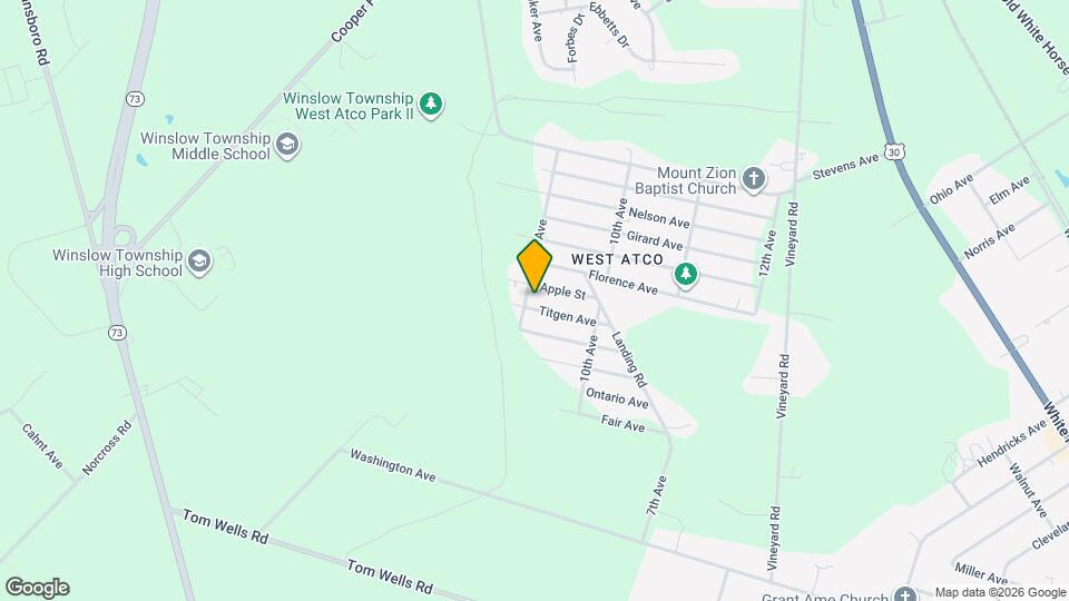 110 Titgen Ave Map and Location Details