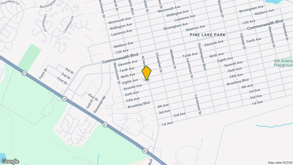 701 Northampton Blvd Map and Location Details