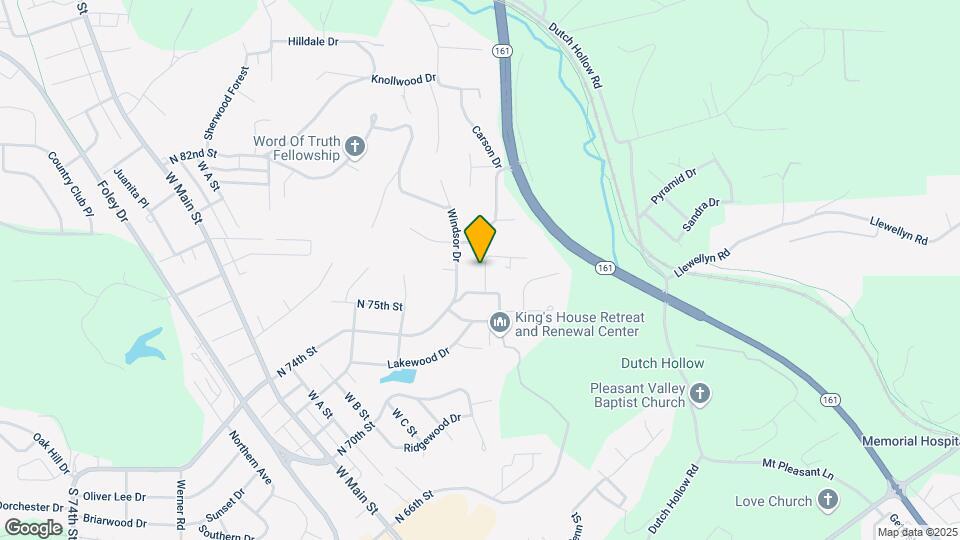 11 Nottingham Ln Mapa y Detalles de la Ubicación