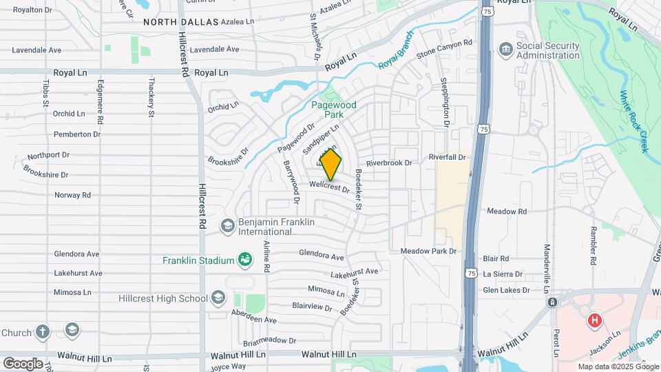 7351 Wellcrest Dr Map and Location Details