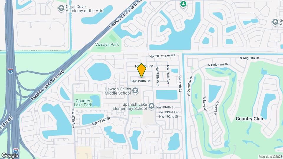 8013 NW 198th St Mapa y Detalles de la Ubicación