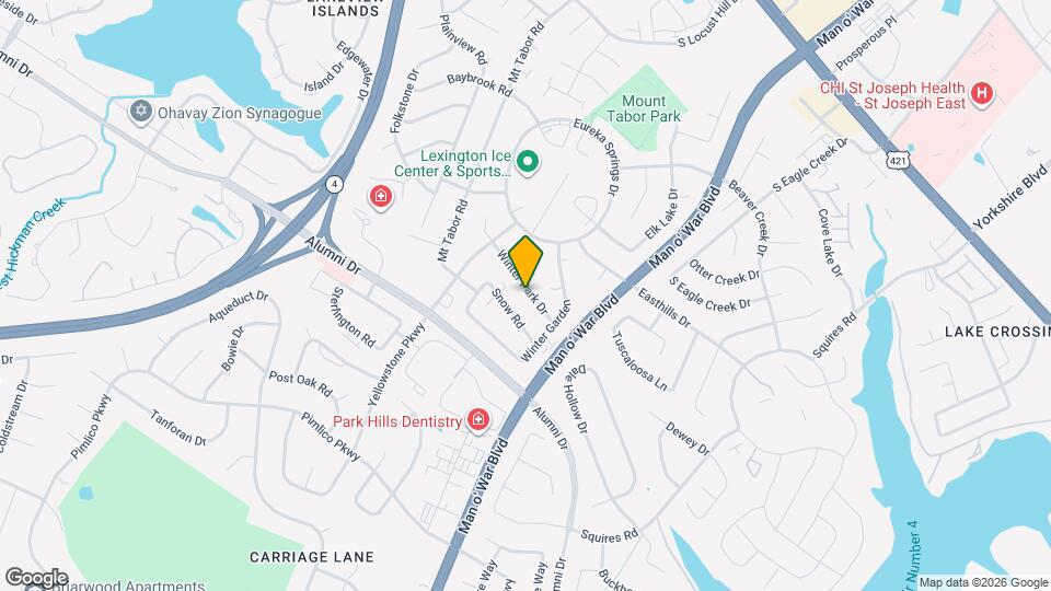 2840 Winter Park Dr Map and Location Details