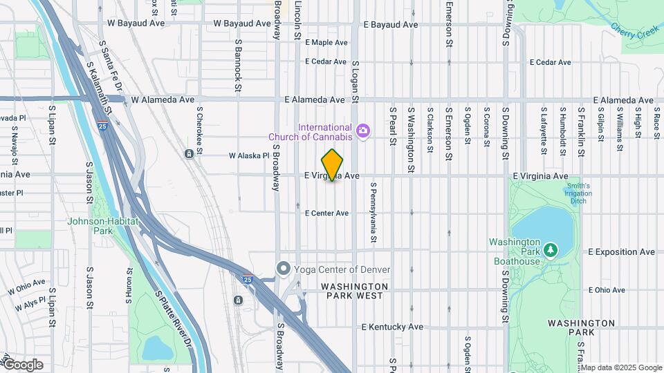 521 S Grant St Map and Location Details