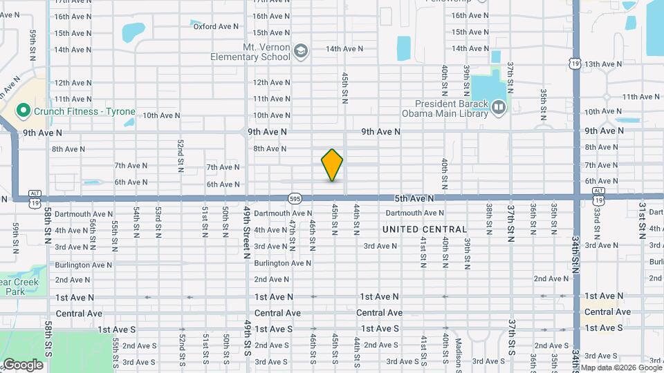 4526 6th Ave N Map and Location Details