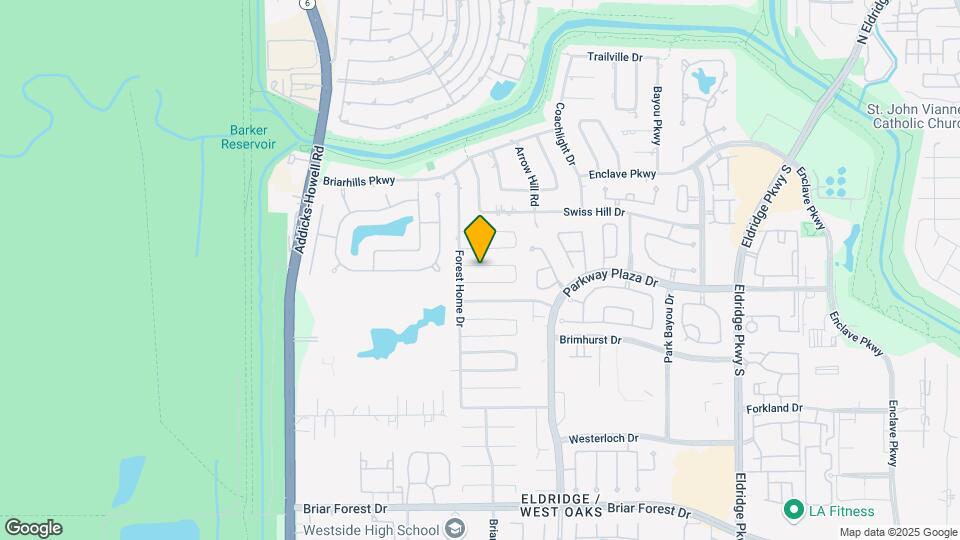 14211 Woodnook Dr Map and Location Details