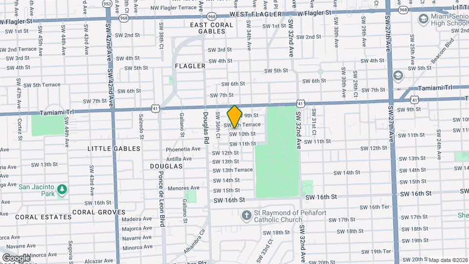 3551 SW 10th St Map and Location Details