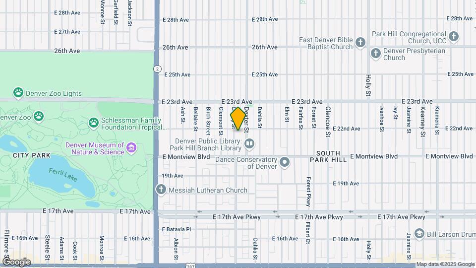 2082 Cherry St Mapa y Detalles de la Ubicación
