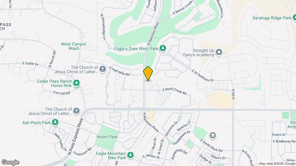 3543 E Rock Creek Rd, Unit WINTER CONDO Map and Location Details