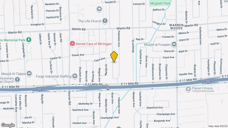 27412 Roan Ave Map and Location Details