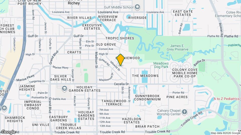 5165 Greenwood St Map and Location Details