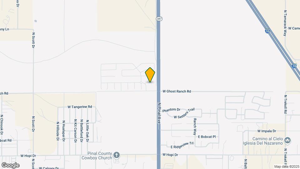 447 W Guinea Ct Map and Location Details