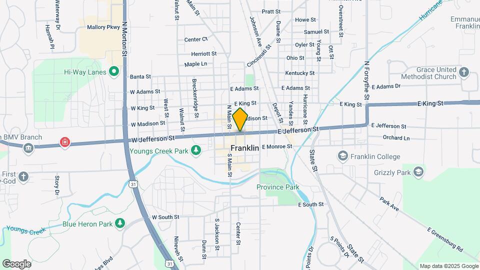 77 E Jefferson St, Unit 2235 Map and Location Details