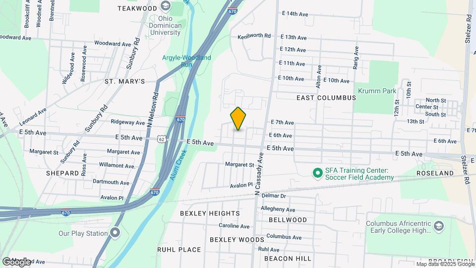 778 Northview Ave Map and Location Details