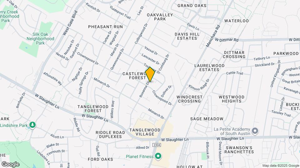 9309 Roxanna Dr Map and Location Details