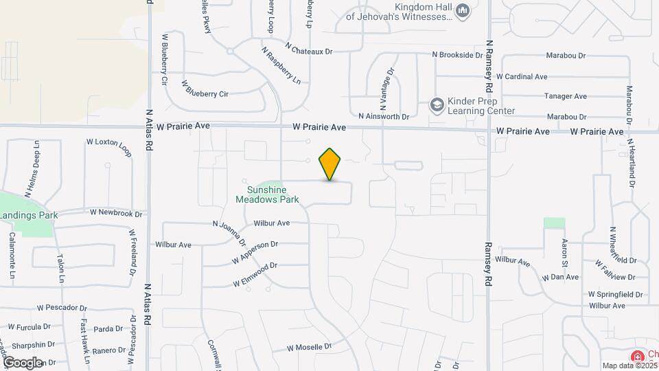 2534 W Timberlake Loop Map and Location Details