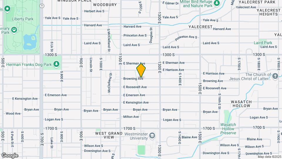 1198 Browning Ave Map and Location Details