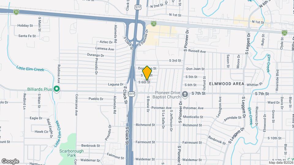 4811 S 6th St Map and Location Details