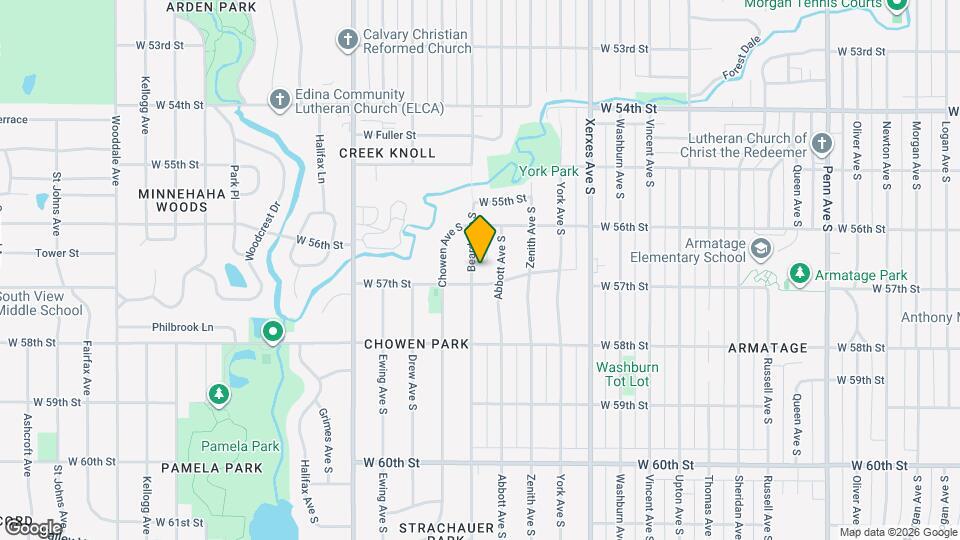 5633 Beard Ave S Map and Location Details