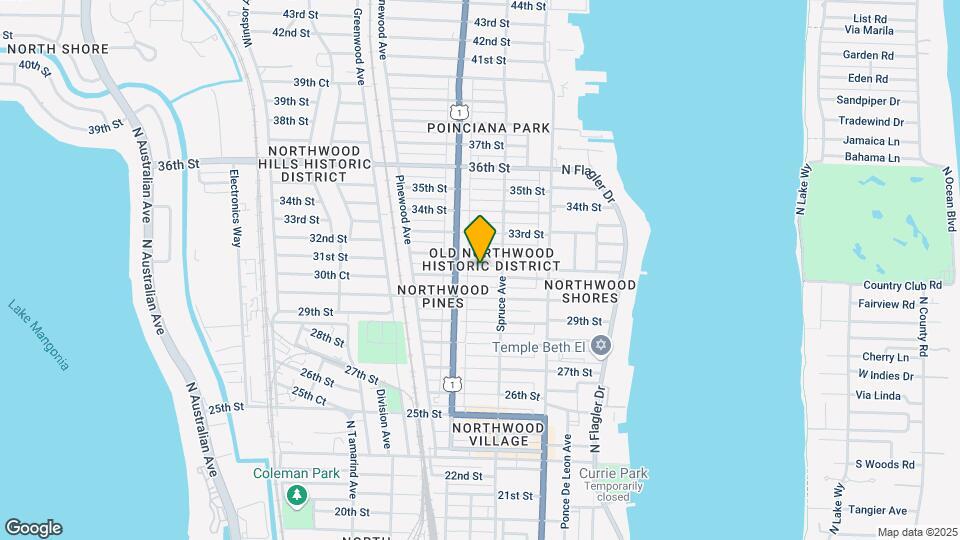 523 31st St, Unit The Anchor Map and Location Details