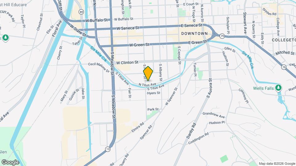 322 N Titus Ave, Unit Apt. 2 Map and Location Details