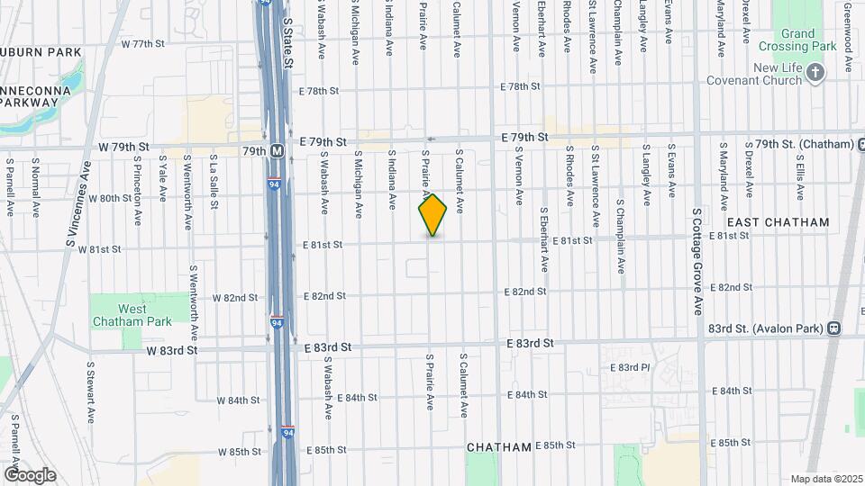 302 E 81st St Map and Location Details