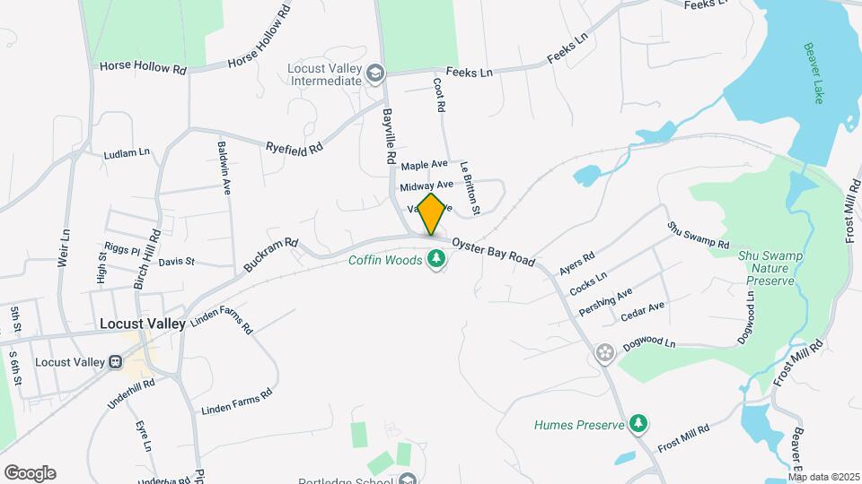 14 Oyster Bay Road Map and Location Details