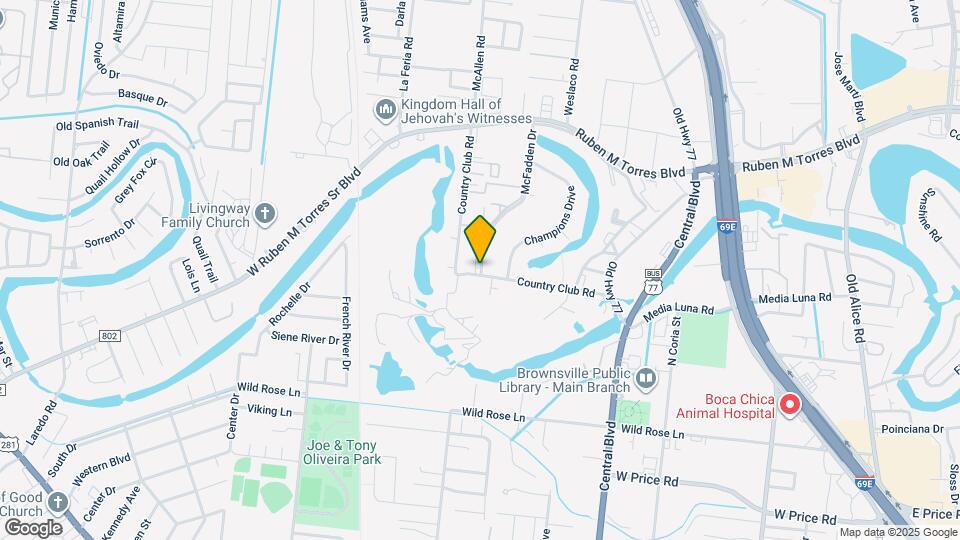 16 McFadden Dr Map and Location Details